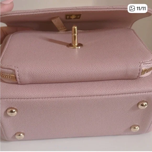 Chanel Blush Pink Quilted Shoulder Bag - Picture 11 of 11